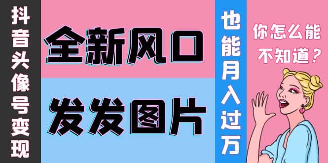 抖音头像号变现0基础教程-创想网