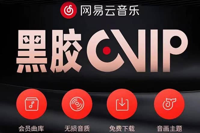 网易云撸黑胶年卡及变现方法，收益可无限放大-创想网