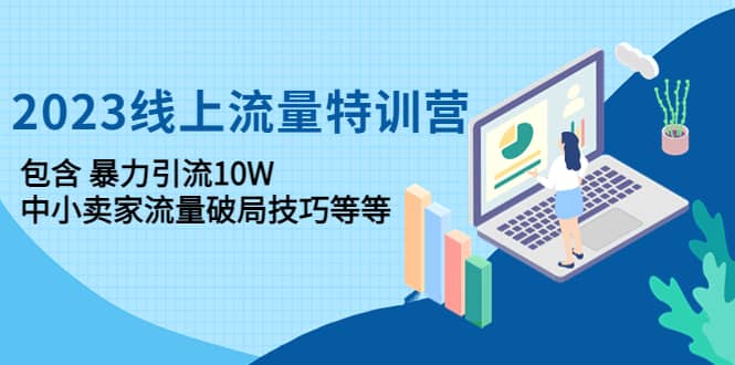 2023线上流量特训营：中小卖家流量破局技巧等等-创想网