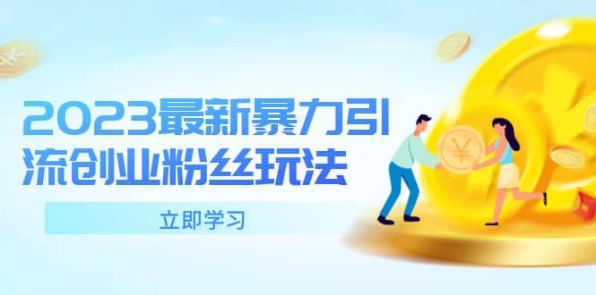 2023最新暴力引流创业粉丝玩法，单日被动引流50 创业粉-创想网