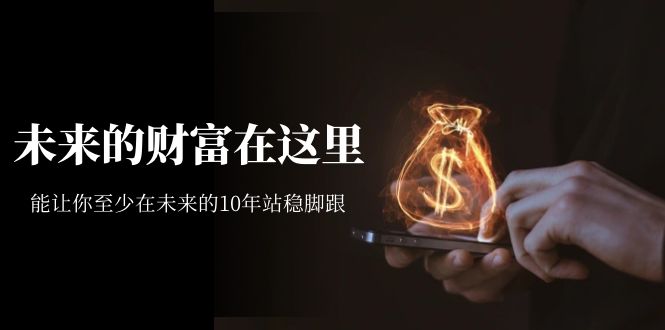 某收费文章《未来的财富在这里》能让你至少在未来的10年站稳脚跟-创想网
