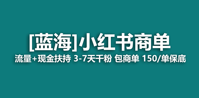 【蓝海项目】小红书商单项目，7天就能接广告变现，稳定一天500 保姆级玩法-创想网