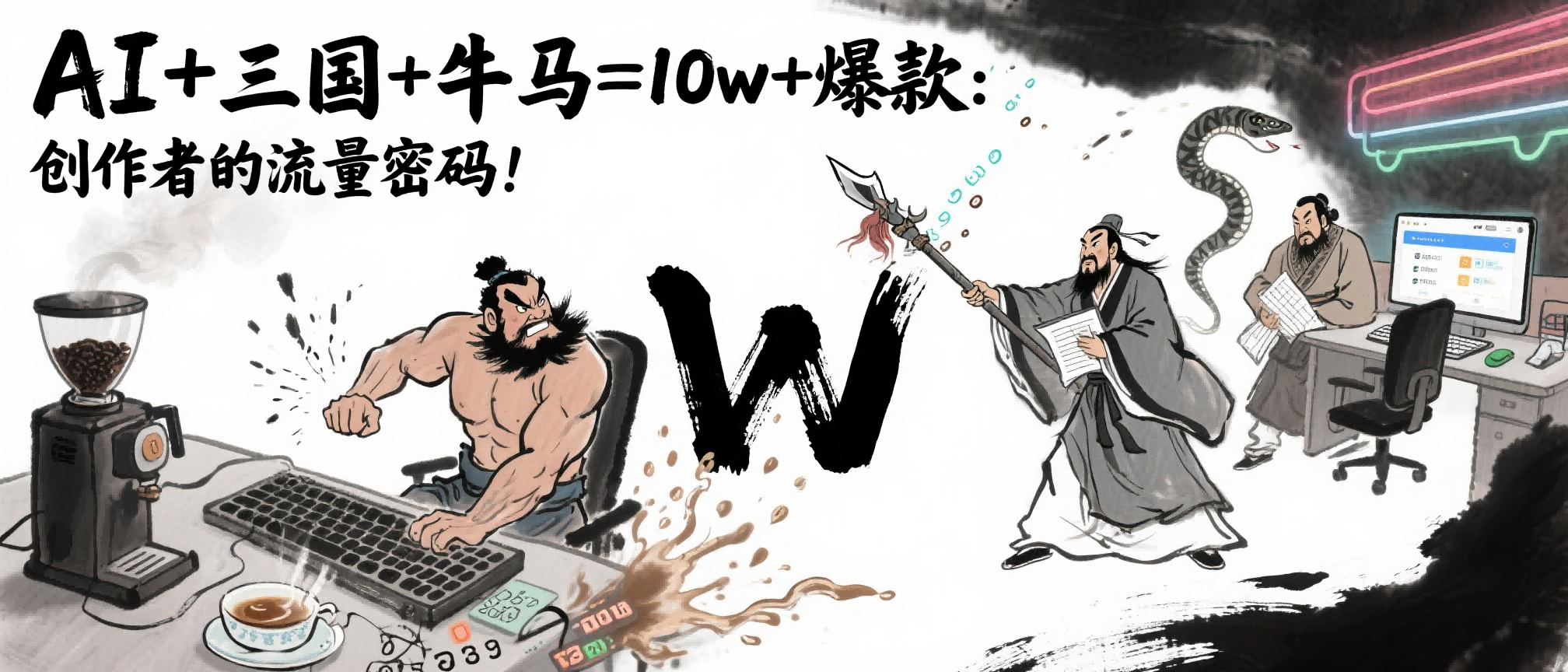 AI+三国+牛马=10w+爆款：创作者的流量密码！-创想网