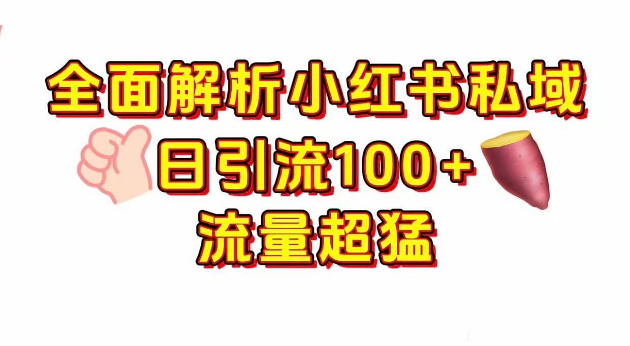 小红书私域引流 每天加100+-创想网