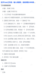 扣子Coze工作流：输入关键词，自动采集1000条小红书爆款笔记（附实操演示）-创想网