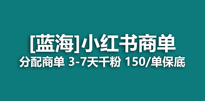 2023蓝海项目，小红书商单，快速千粉，长期稳定，最强蓝海没有之一-创想网