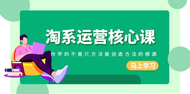 淘系-运营核心课，你学的不是只方法是创造方法的根源（190节课）-创想网