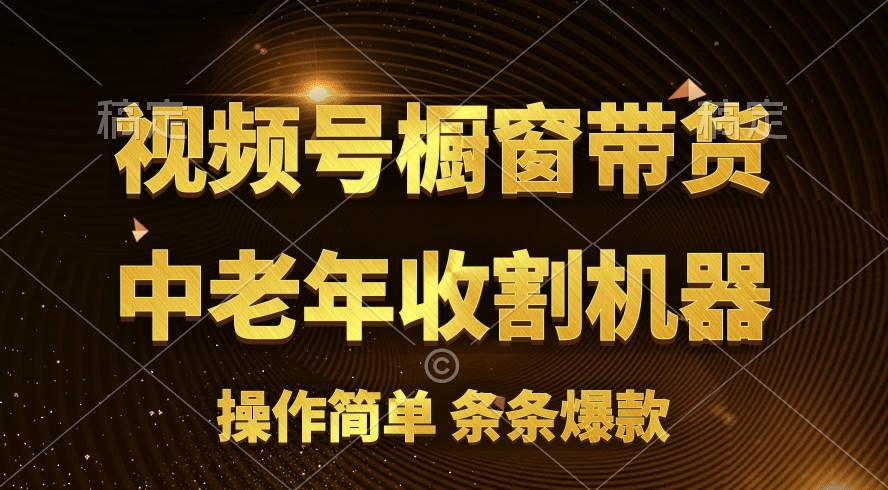 [你的孩子成功取得高位]视频号最火爆赛道，橱窗带货，流量分成计划，条…-创想网